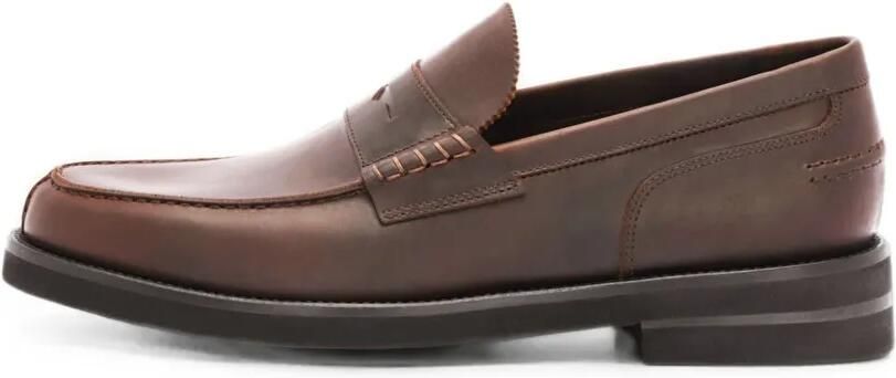 Lottusse Daytona leren loafers Bruin - Foto 5