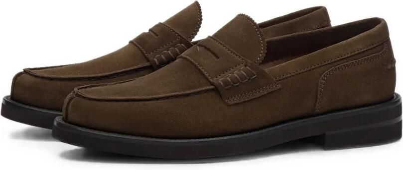 Lottusse Daytona suède loafers Bruin - Foto 3