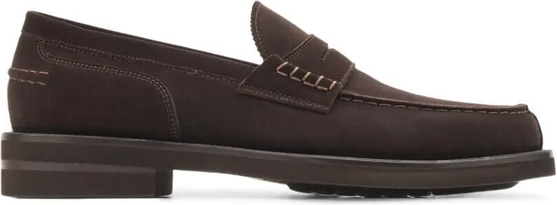 Lottusse Daytona suède loafers Bruin