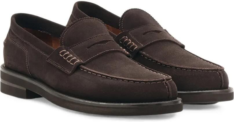 Lottusse Daytona suède loafers Bruin - Foto 3