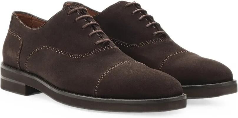 Lottusse Holborn Oxford suède schoenen Bruin - Foto 3
