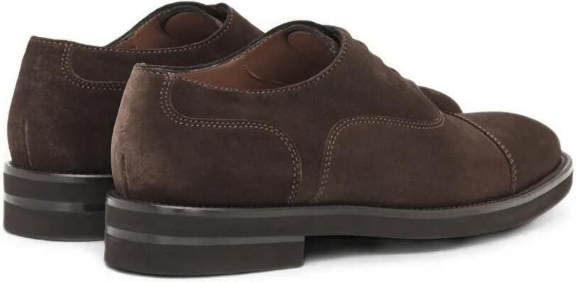 Lottusse Holborn Oxford suède schoenen Bruin - Foto 4