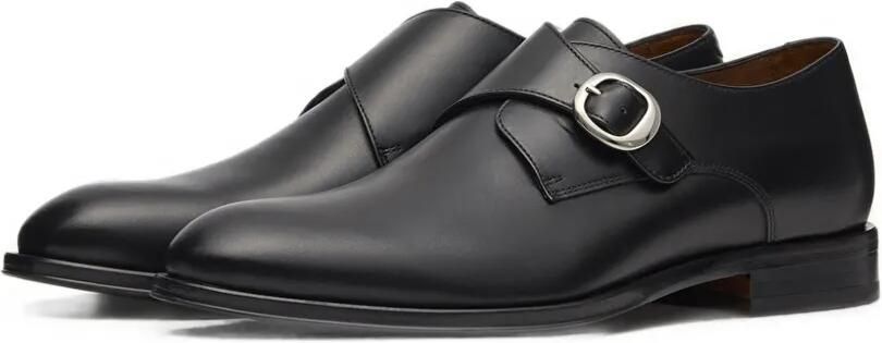 Lottusse Lenox gespschoenen Zwart - Foto 4