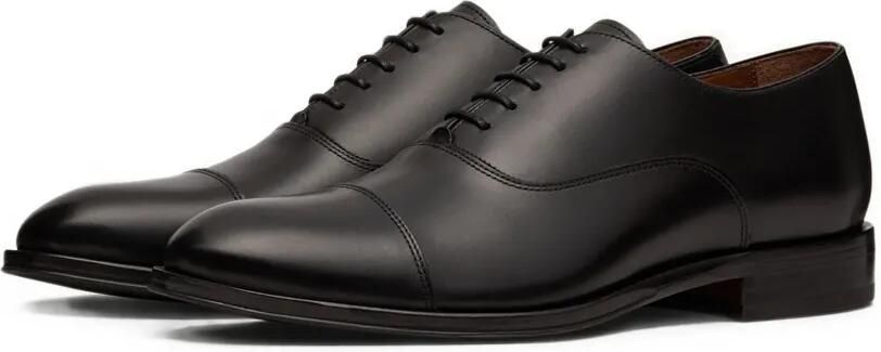 Lottusse Lenox Oxford schoenen met kapneus Zwart - Foto 4