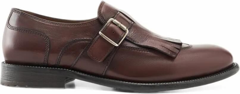 Lottusse Lutton buckle-fastening monk shoes Bruin