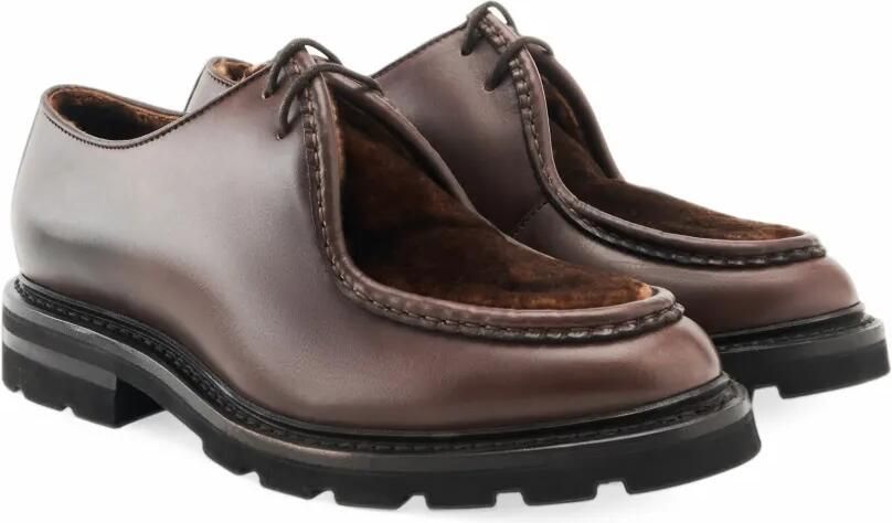 Lottusse Murphy Goodyear-welted leather shoes Bruin - Foto 4