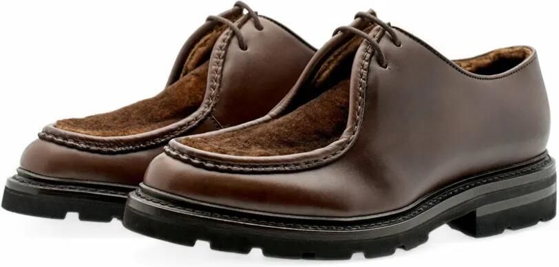 Lottusse Murphy Goodyear-welted leather shoes Bruin - Foto 5