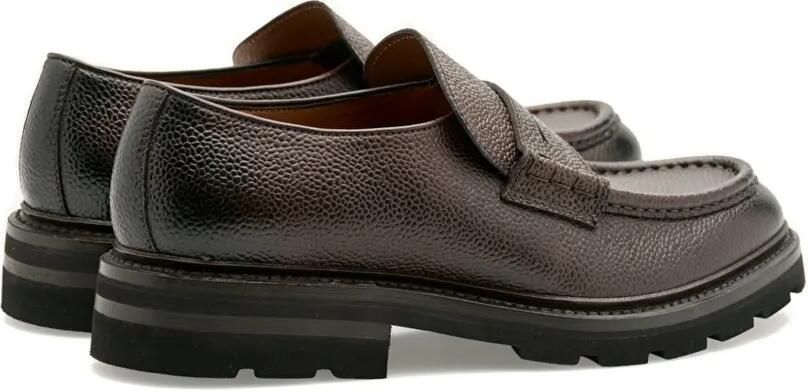 Lottusse Murphy leren loafers Bruin - Foto 5
