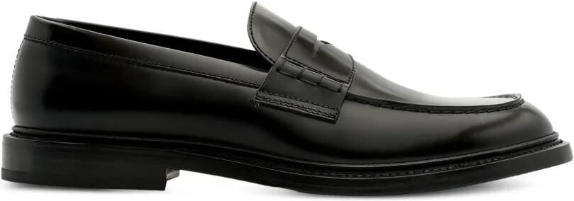 Lottusse Prestige loafers met ronde neus Zwart