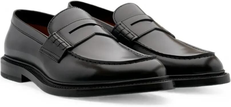 Lottusse Prestige loafers met ronde neus Zwart - Foto 3