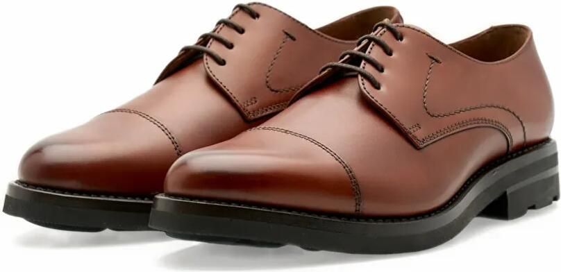 Lottusse Prime cap-toe derby shoes Bruin - Foto 5