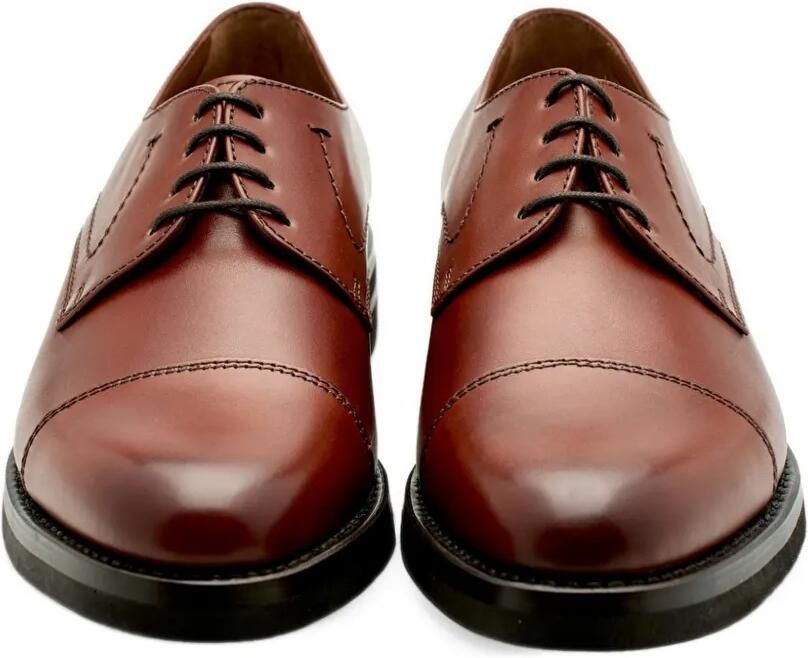 Lottusse Prime cap-toe derby shoes Bruin - Foto 4