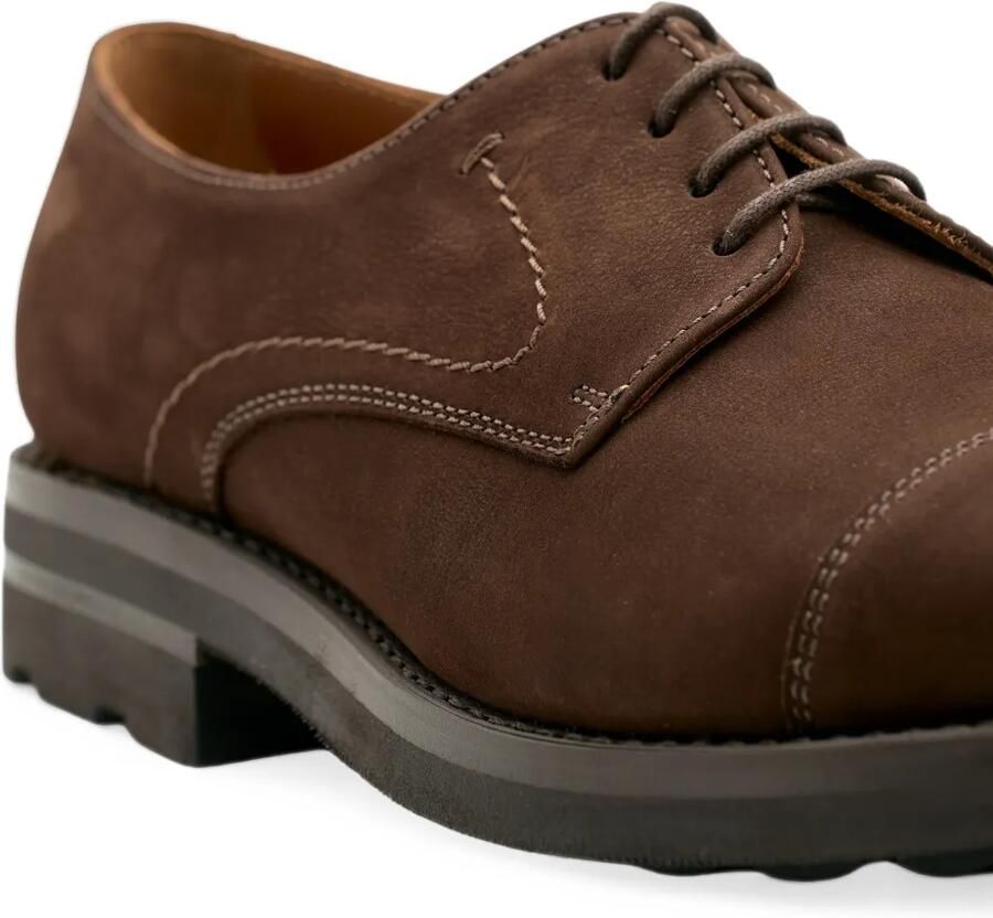 Lottusse Prime nubuck derby shoes Bruin - Foto 2