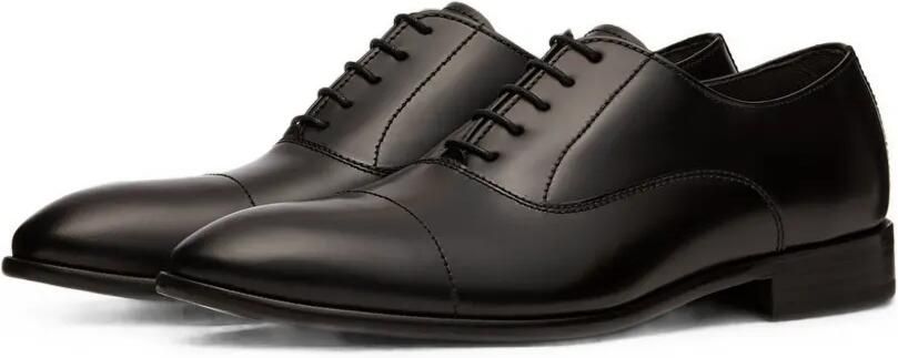 Lottusse Regent Oxford schoenen met amandel neus Zwart - Foto 4