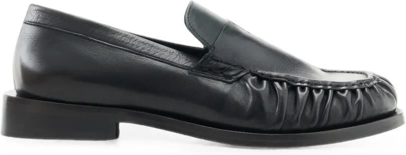 Lottusse Tomir leren loafers Zwart