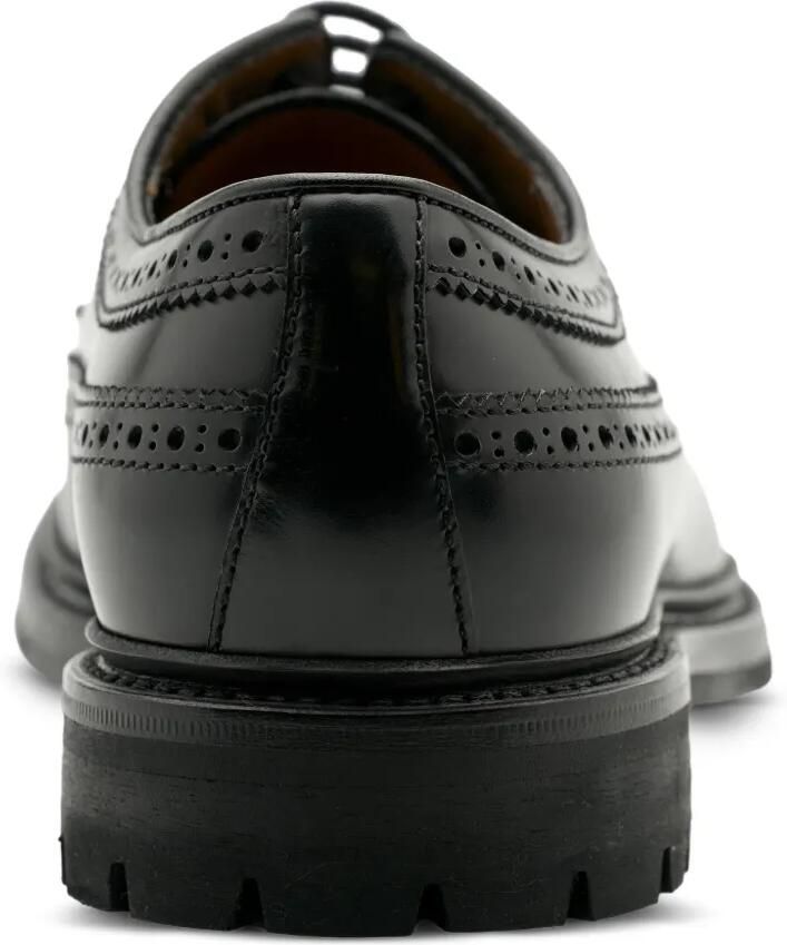Lottusse Walton brogue derby schoenen Zwart - Foto 2