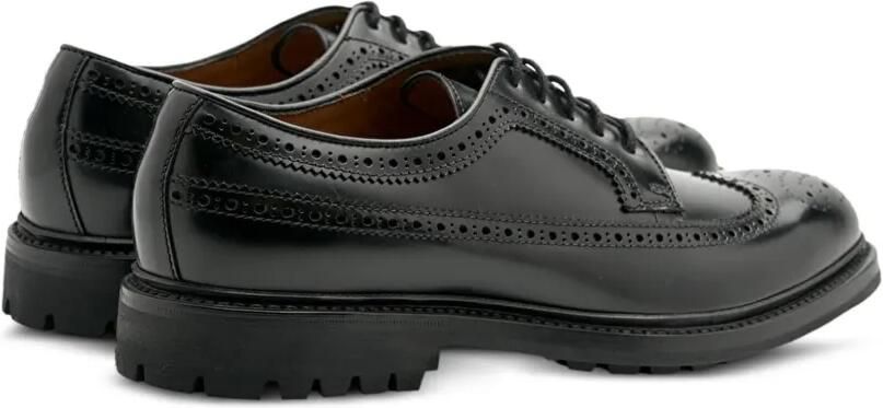 Lottusse Walton brogue derby schoenen Zwart - Foto 4