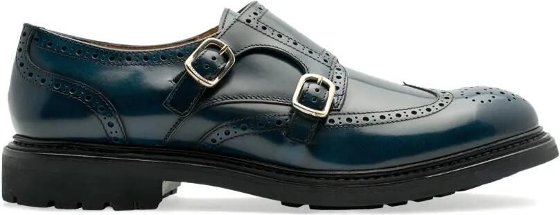 Lottusse Walton brogue gespschoenen Blauw