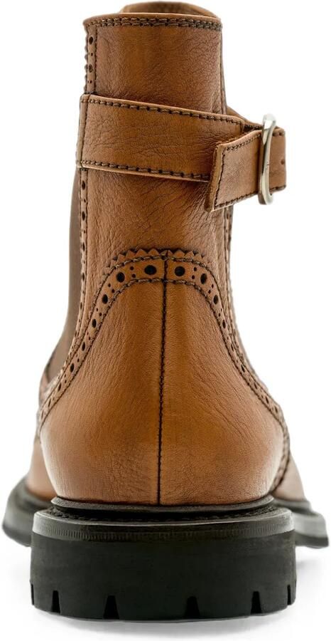Lottusse Walton enkellaarzen met brogue-detail Bruin - Foto 5