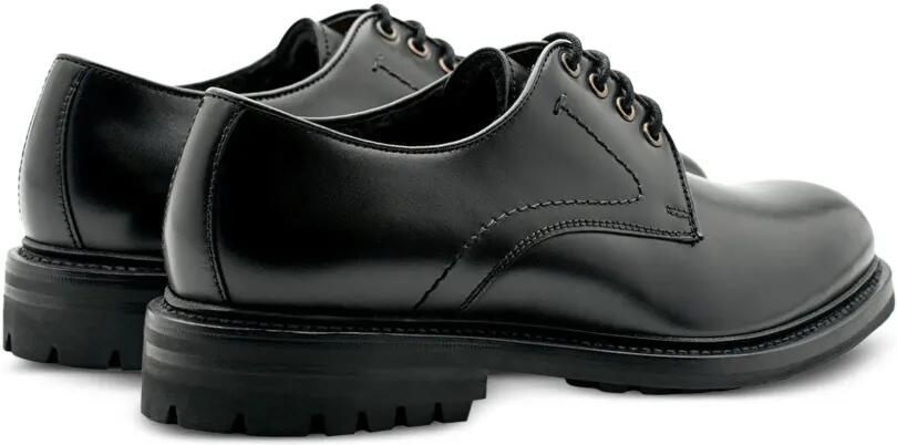 Lottusse Walton leren derby schoenen Zwart - Foto 3