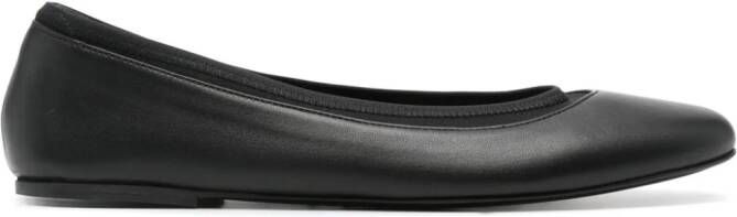 LouLou de Saison Rupa leren ballerina's Zwart