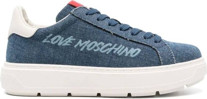 Love Moschino Chunky sneakers Blauw