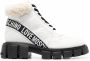 Love Moschino Gewatteerde enkellaarzen Wit - Thumbnail 1