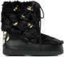 Love Moschino Laarzen met imitatiebont Zwart - Thumbnail 1