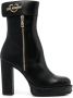 Love Moschino Boots & laarzen Sca.Nod.Carro100 Vitello in zwart - Thumbnail 2