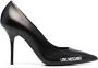 Love Moschino Pumps met logoprint Zwart - Thumbnail 1