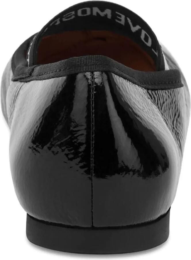 Love Moschino Ballerina's met logo-jacquard Zwart - Foto 2