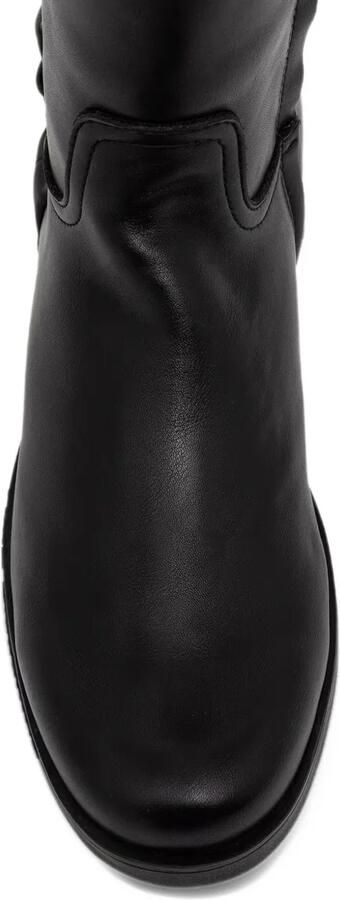 Love Moschino bow-detail knee-high boots Zwart - Foto 5