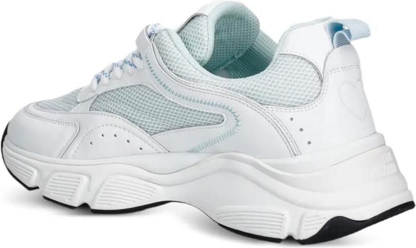 Love Moschino Chunky sneakers met mesh vlakken Wit - Foto 2