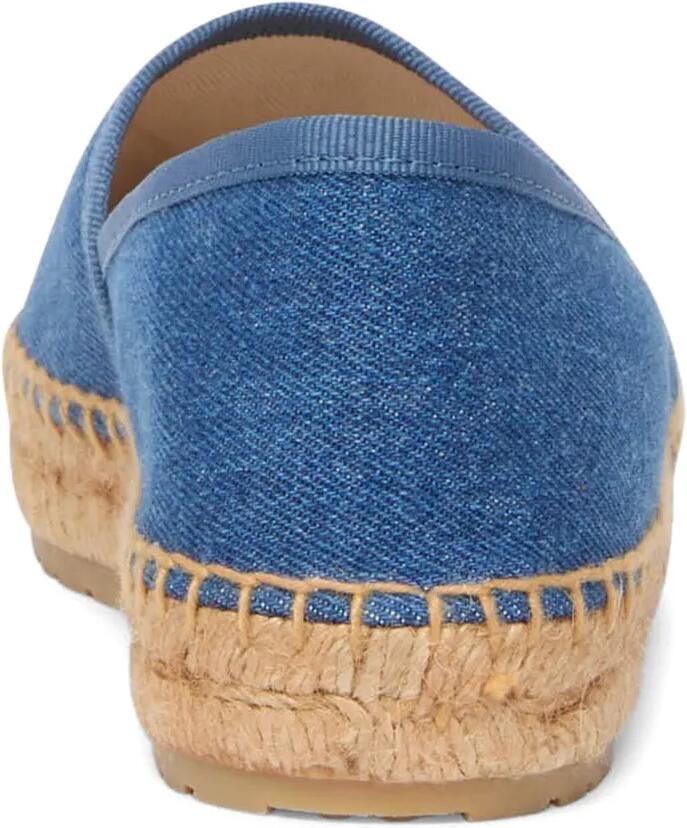 Love Moschino Espadrilles met borduurwerk Blauw - Foto 2