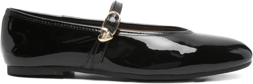 Love Moschino Gelakte pumps Zwart