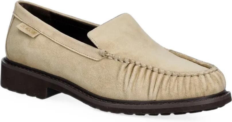 Love Moschino Gesmockte loafers Beige - Foto 2