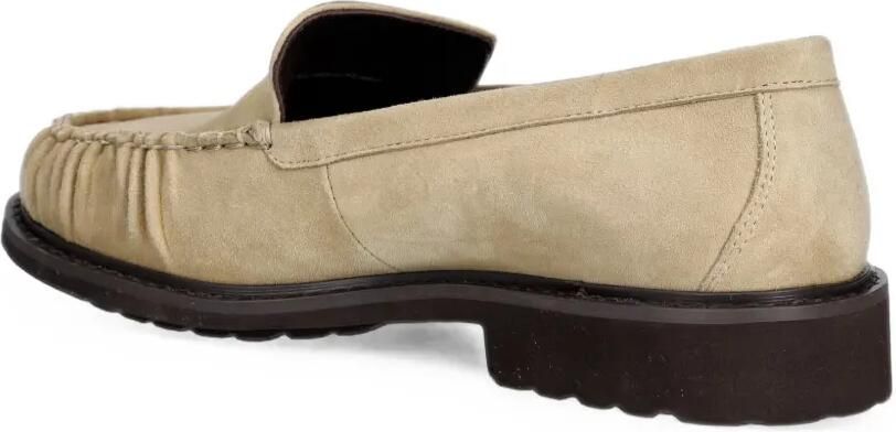 Love Moschino Gesmockte loafers Beige - Foto 3