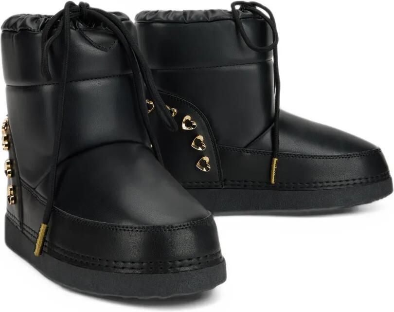Love Moschino Laarzen verfraaid met hart Zwart - Foto 3