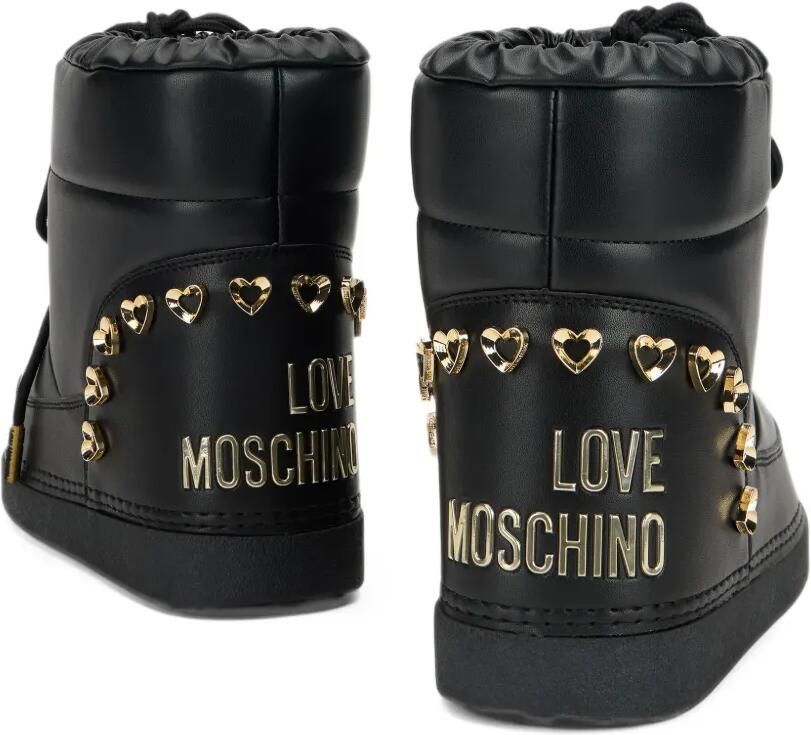 Love Moschino Laarzen verfraaid met hart Zwart - Foto 2
