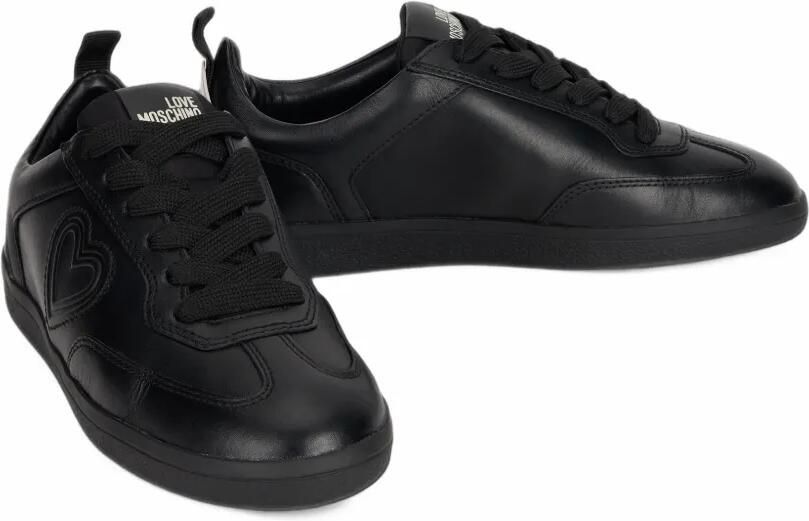 Love Moschino Sneakers verfraaid met hart Zwart