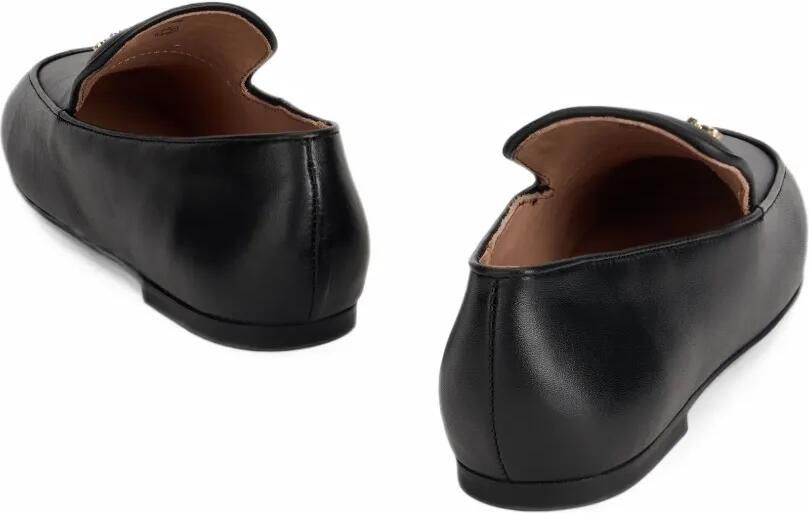 Love Moschino Leren loafers met hartpatroon Zwart - Foto 2