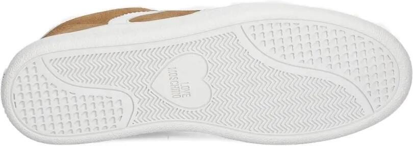 Love Moschino Heart suède sneakers Bruin - Foto 4