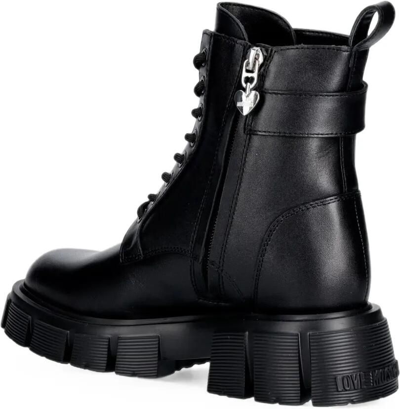 Love Moschino Laarzen met chunky zool en hangslotdetail Zwart - Foto 2