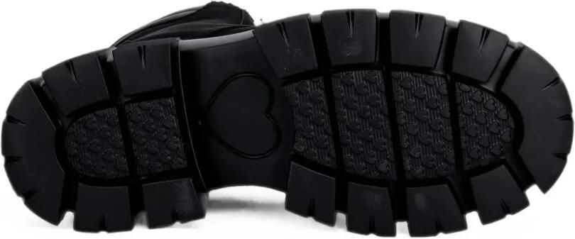 Love Moschino Laarzen met chunky zool en veters Zwart - Foto 4