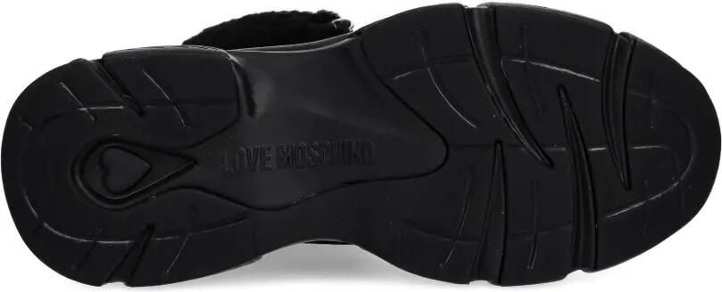 Love Moschino Laarzen met logodetail Zwart - Foto 5