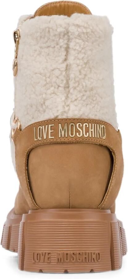 Love Moschino Lammy laarzen Beige - Foto 3