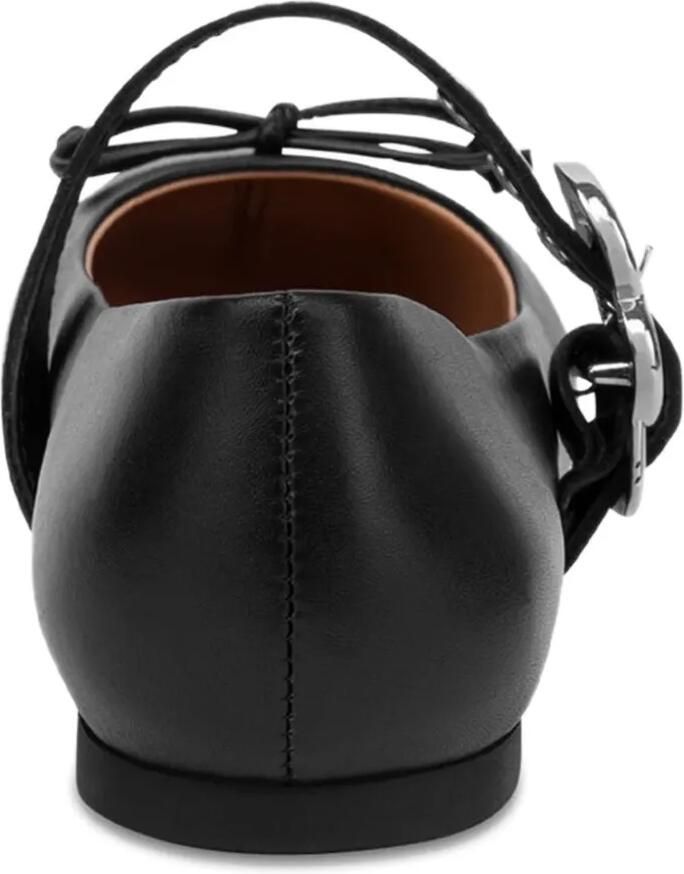 Love Moschino Leren ballerina's Zwart - Foto 2