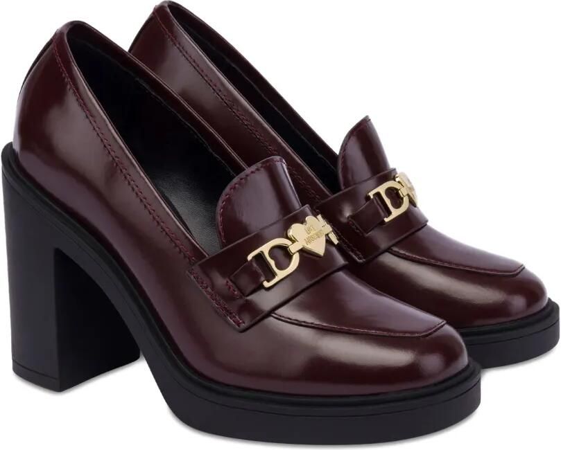 Love Moschino Leren pumps Rood - Foto 2
