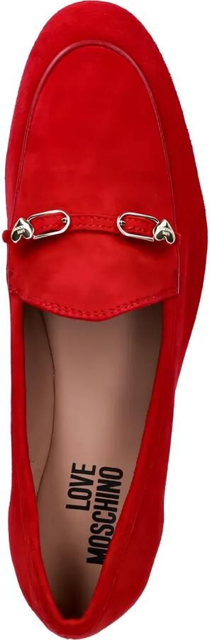 Love Moschino Loafers met hartapplicatie Rood - Foto 4