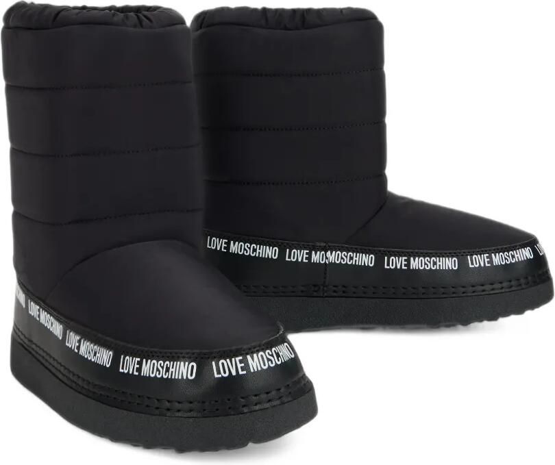 Love Moschino logo-embellishment boots Zwart - Foto 3